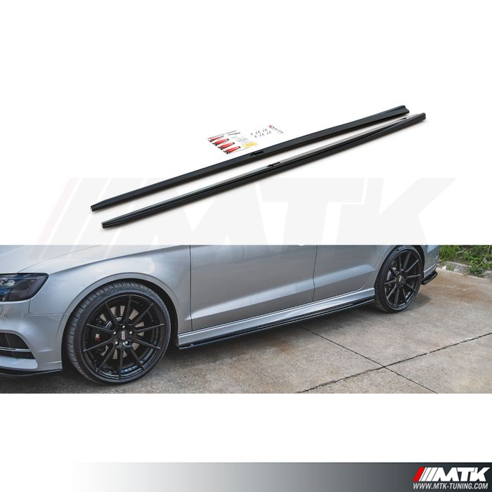 Bas de caisse Maxton Audi A3 S3 RS3 S3 8V FL