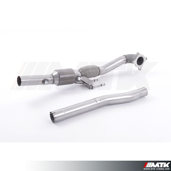 Catalyseur sport Milltek Skoda Octavia vRS 2.0 TSI de 2006 à 2010