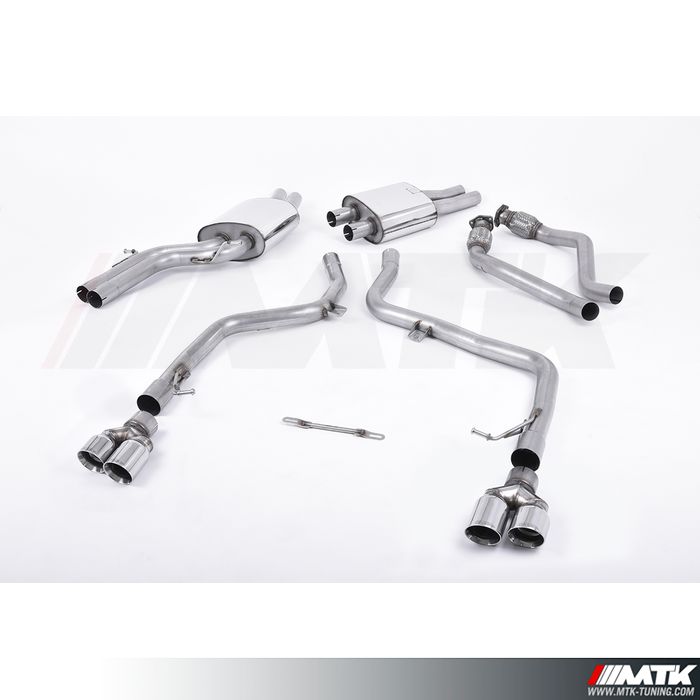 Cat-Back Milltek Audi - S4 B8