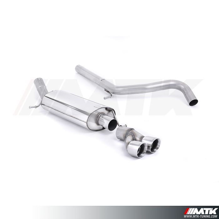 Cat-Back Milltek Audi - A1 1.4 TFSI 122cv S-Line