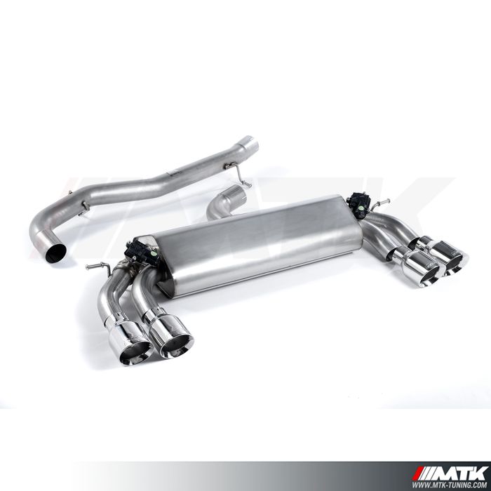 GPF-Back Milltek Audi - S3 8V 2.0 TFSI 3 Portes depuis 2020