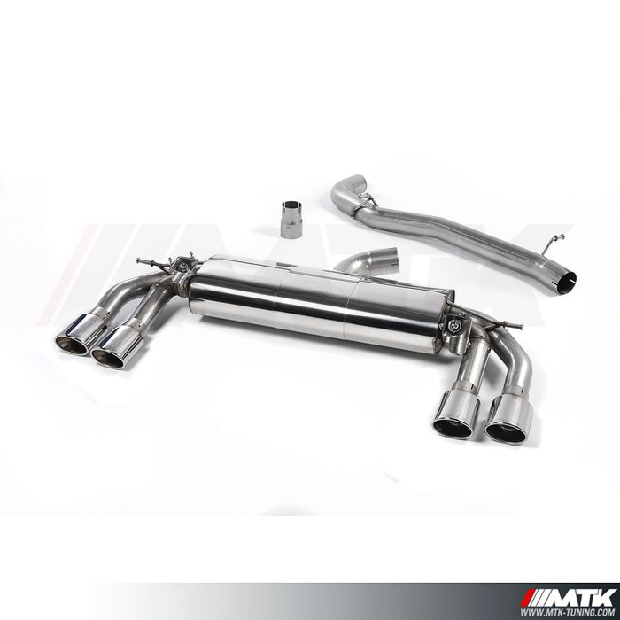 Cat-Back Milltek Audi - TTS 8S 2.0 TFSI Quattro