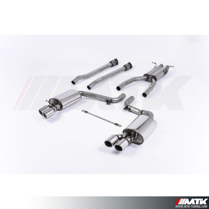 Cat-Back Milltek Audi - S6 C6 V10 5.2 FSI