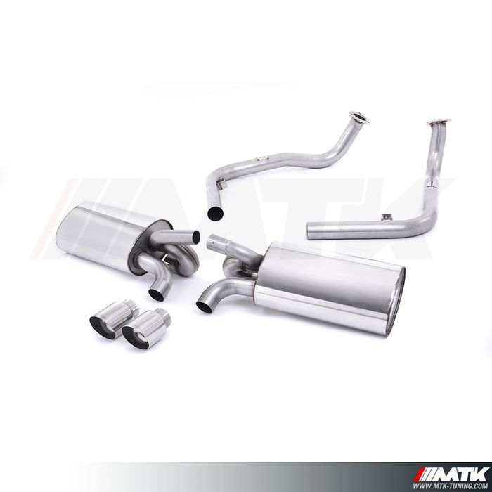 Cat-Back Milltek Porsche Cayman S 987 3.4 (2009-2013)