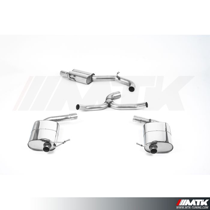 GPF-Back Milltek Seat Leon 5F Cupra ST 300 4x4