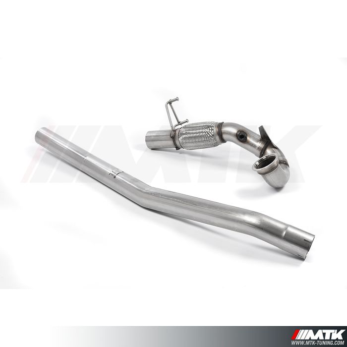 Embout d'echappement Jom double oval 2x83mm - EAB autosport