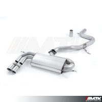 Cat-Back Milltek Audi - A3 8P 2.0 TFSi 2WD - 3 Portes