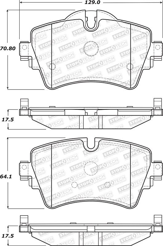 Plaquettes Stoptech Street Performance Mini Mini F55 F56