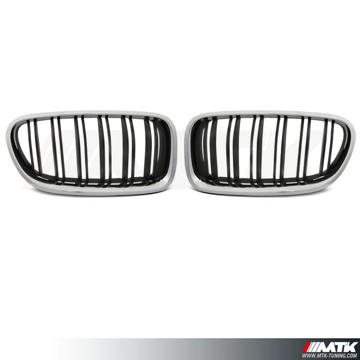Calandre Avant Grille Noir Brillant Pour BMW Série 5 F10 F11 F18 2010-2016 Calandre Avant Grille Noir Brillant Pour BMW Série 5 F10 F11 F18 2010-2016