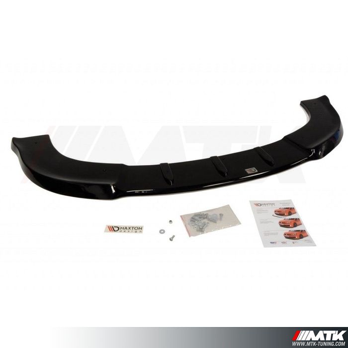 Spoiler Lèvre Avant Pare-Chocs Noir Mat Compatible Audi TT 8N (1998-2006) – Look Sportif ABS Robuste