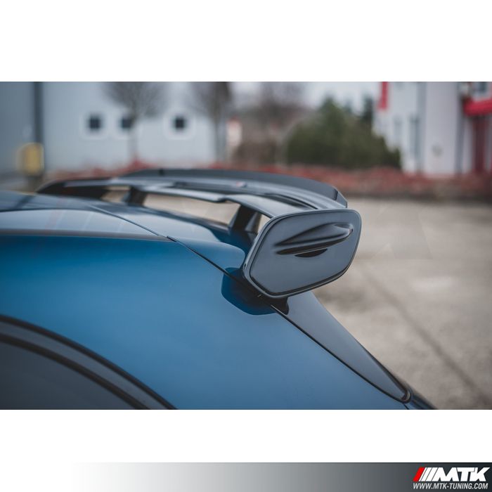 Protection Pare-chocs Aileron Avant Mercedes Classe A W177 - ABS Qualité - Pour A180 A200 A220 - Améliore Aérodynamisme Spoiler Avant ABS