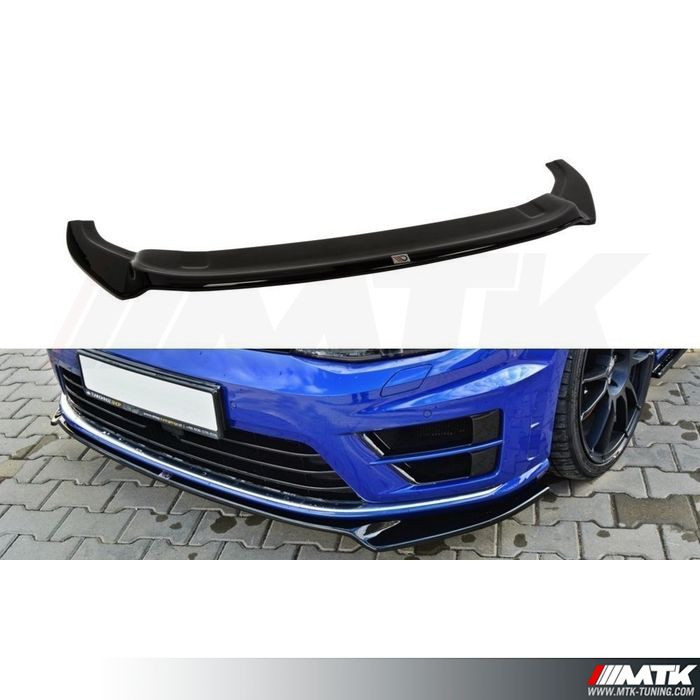 Lame pare choc avant Maxton pour Volkswagen Golf VII R