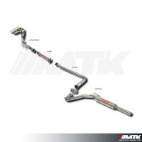 Ligne groupe N RC Racing RENAULT CLIO 16S 1.8 16V  Cata