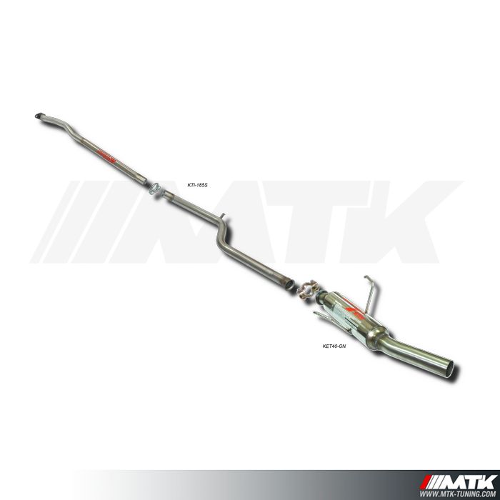 Ligne groupe N RC Racing CITROËN SAXO VTS 1.6i Catalyseur vertical