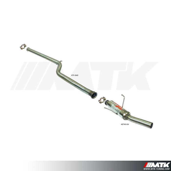 Ligne groupe N RC Racing CITROËN SAXO VTS 1.6i Catalyseur horizontal