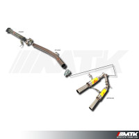 Ligne groupe N RC Racing RENAULT CLIO II RS 182cv