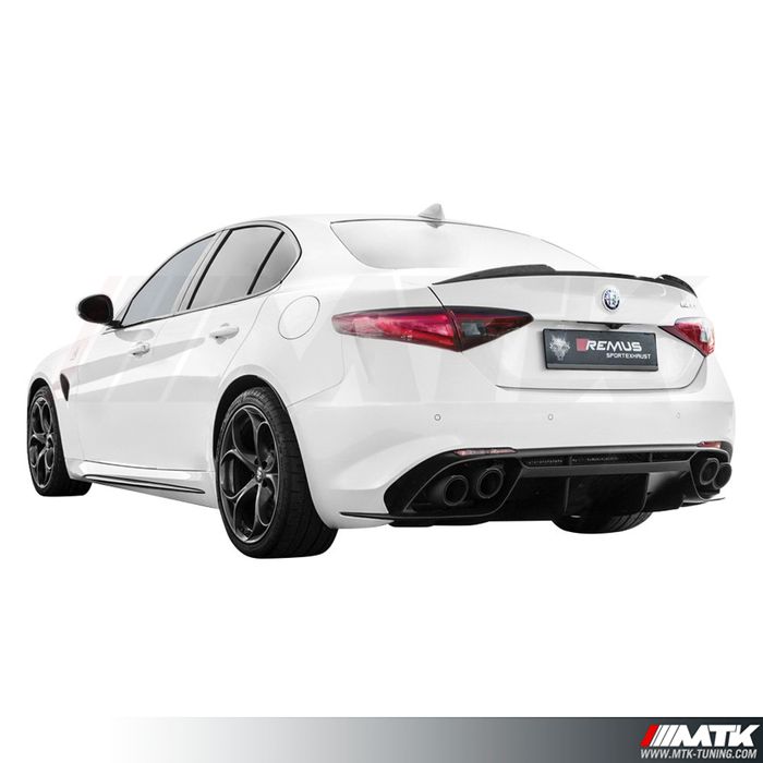 Echappement Remus Alfa Romeo Giulia Quadrifoglio