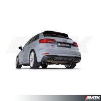 Echappement Remus GPF Back Audi S3 Sportback 8V ph2