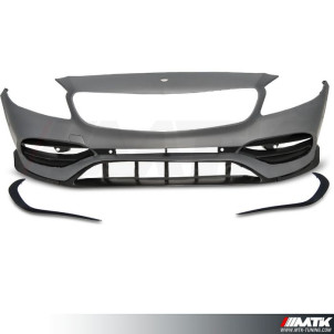 Support De Plaque D'immatriculation Avant Pour Mercedes Classe A W176 - Noir ABS, Référence A1768850181