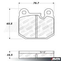 Plaquettes Stoptech Performance Bmw serie 3 E21