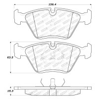 Plaquettes Stoptech Performance Bmw M3 E46