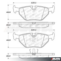 Plaquettes Stoptech Performance BMW Z3 M