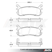 Plaquettes Stoptech Performance MAZDA MX-5 (NB)