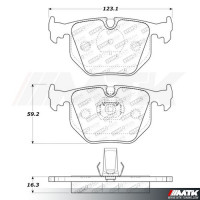 Plaquettes Stoptech Performance BMW M3 E46