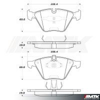 Plaquettes Stoptech Performance Bmw M3 E92