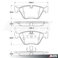 Plaquettes Stoptech Performance Bmw serie 3 E46