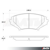 Plaquettes Stoptech Performance Mazda RX-8