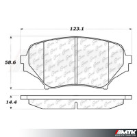 Plaquettes Stoptech Performance Mazda MX-5 NC