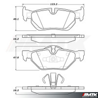 Plaquettes Stoptech Performance BMW serie 3 E90