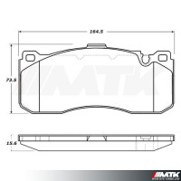 Plaquettes Stoptech Performance Bmw serie 1 E88