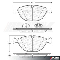 Plaquettes Stoptech Performance Bmw X6 E71