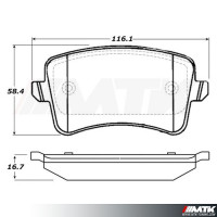 Plaquettes Stoptech Performance AUDI Q5 (8R)