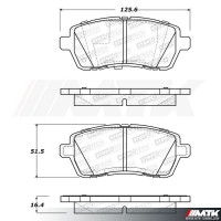 Plaquettes Stoptech Performance Ford Fiesta MK7