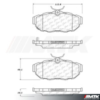 Plaquettes Stoptech Performance FORD Mustang (MK5)