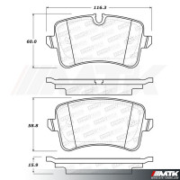Plaquettes Stoptech Performance AUDI RS4 (B8)