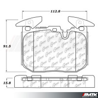 Plaquettes Stoptech Performance Bmw M135i - M140i