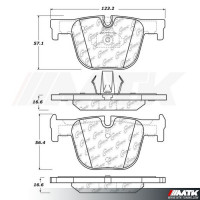 Plaquettes Stoptech Performance BMW serie 3 F30 - F31