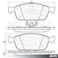 Plaquettes Stoptech Performance Ford Focus 3 ST