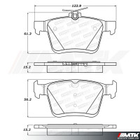 Plaquettes Stoptech Performance VOLKSWAGEN Golf 7