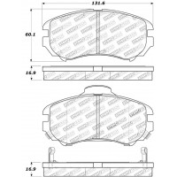 Plaquettes Stoptech Performance Hyundai Coupe GK
