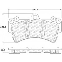 Plaquettes Stoptech Performance Porsche Cayenne 9PA