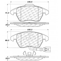 Plaquettes Stoptech Performance Peugeot 308 T7