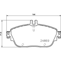 Plaquettes Stoptech Performance Mercedes-Benz Classe A W176