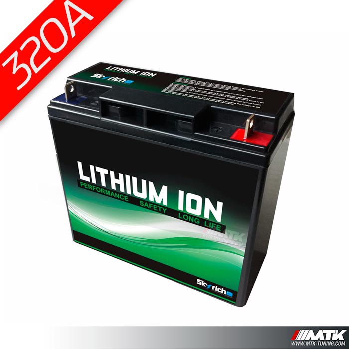 Batterie auto voiture Skyrich Lithium Ion 320A