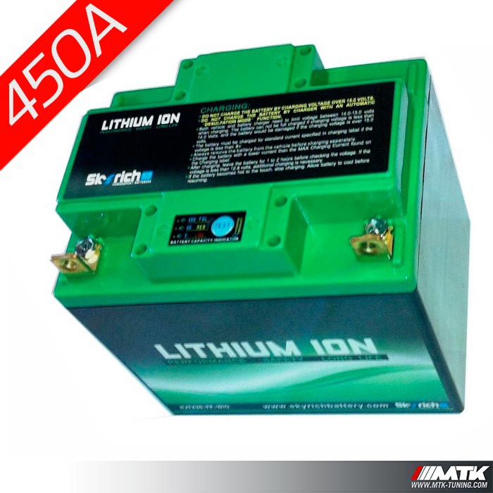 Prix Batterie Lithium Ion Voiture électrique Batterie Skyrich Lithium-Ion 450A pour voiture et moto