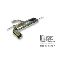 Silencieux Sport RC Racing pour SEAT LEON - VOLKSWAGEN GOLF MK5 - AUDI A3